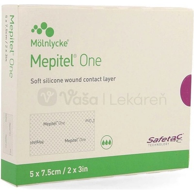 Mepitel One 7,5 x 10 cm krytie na rany, polyuretánové 10 ks