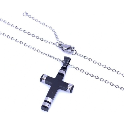 Jan Kos jewellery Řetízek s přívěskem z oceli 12122464