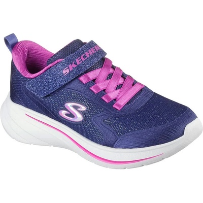 Маратонки Skechers Wave 92 trainers - Blue (Navy Sparkle Mesh/Trim)