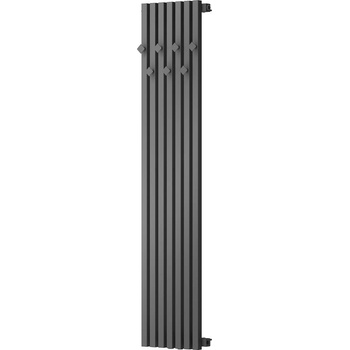 Mexen Flux декоративен радиатор за баня 1500 x 340 mm, 630 W, антрацит - W127-1500-360-00-66 (W127-1500-360-00-66)