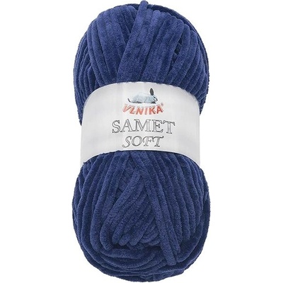 Vlnika Priadza Zamat Soft 100 g – 246 tmavomodrá