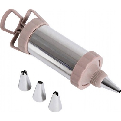 Zdobící pistole | EASY BAKE | pro zdobení ze nerezové oceli | 5 dílů | 723483 – Zbozi.Blesk.cz