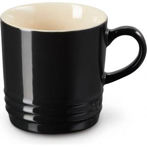 Le Creuset Чаша за капучино 200 мл, BLACK ONYX, керамика с глазура, Le Creuset (LECR70303201400099)
