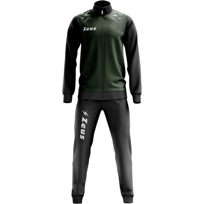 Zeus Анцуг Zeus Tuta Easy Tracksuit Black Military Green