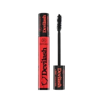 Dermacol DeviLash Mascara riasenka pre predĺženie rias a objem Black 12 ml