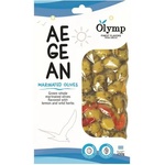 Olymp Зелени маслини Olymp с костилки в марината с лимон и билки 250гр