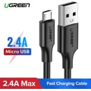Ugreen 60134 Micro USB M - USB 3,0 M, 0,25m, černý