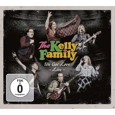 KELLY FAMILY - WE GOT LOVE - LIVE CD