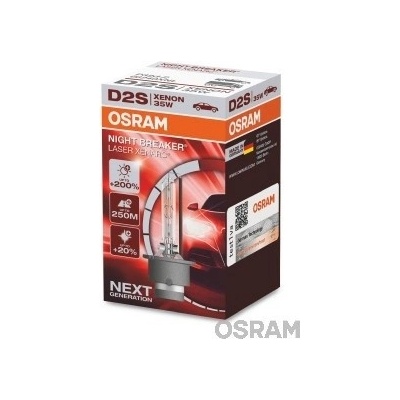 Osram Xenarc Night Breaker Laser 66240XNL D2S-XNBL P32d-2 85V 35W