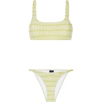 Protest Clue Bandeau bikini - Yellow (Sour Green)