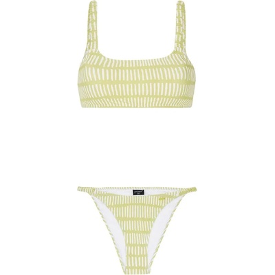 Protest Clue Bandeau bikini - Yellow (Sour Green)