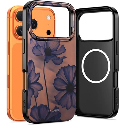 Tech-Protect Калъф Tech-Protect Lamano MagSafe за iPhone 17 Pro - кафяво-лилав (5906302334452)