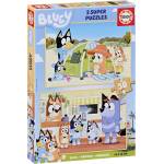 Educa Детски пъзел Educa от 2 x 50 части - Сладки кученца (EDU19408) - baby