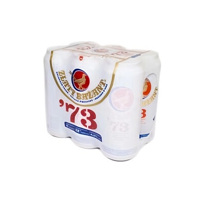 Zlatý Bažant pivo 73 4,5% 6 x 0,5 l (plech)