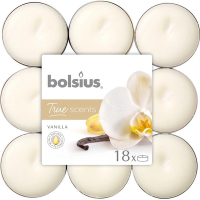 Bolsius Tealight True Scents vanilka 18 ks