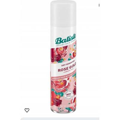 Batiste Dry Shampoo Rose Gold Suchý šampón s vůní bergamotu a jasmínu 200 ml