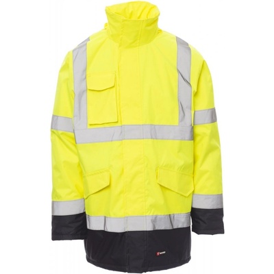 Payper bunda YARD Žltá Fluo Námornícka Modrá
