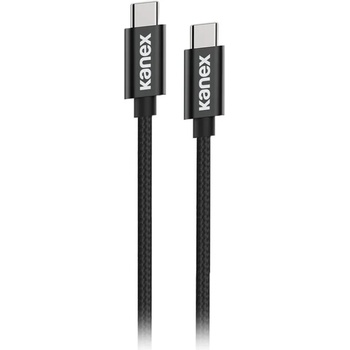 Kanex USB-C към USB-C кабел за устройства с USB-C порт (200 см) - Kanex DuraBraid USB-C to USB-C Charging Cable (черен) (K181-1089-BK2M)