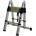 Bormann Алуминиева телескопична стълба Bormann Pro BHL5720, 2x7 стъпала, 150 кг (034865) (034865)