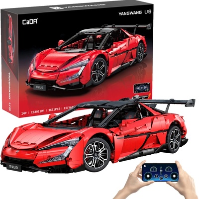 CaDA športové auto BYD Yangwang U9 RC 1:8 3671 dielikov