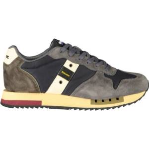 BLAUER Спортни обувки за мъже blauer, Размер 46, Цвят Синьо (f6queens01wax_blnvytau)