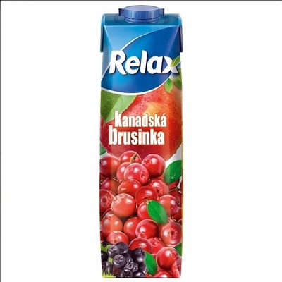 Relax brusinka 12 x 1 l