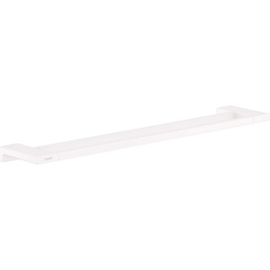 Hansgrohe AddStoris - Двойна закачалка за кърпи, дължина 65 см, матово бяла 41743700 (41743700)