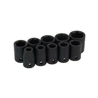 CT0813 Šestihranné nástrčné klíče, ořechy 1/2", 10-24mm, sada 10ks, Neilsen