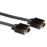 ACT Кабел ACT AK4273, VGA мъжко - VGA мъжко, 20 м, 15 pin, Черен, булк опаковка (EWENT-ACT-CAB-AK4273)