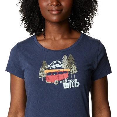Columbia Daisy Days SS Graphic Tee Nocturnal Heath