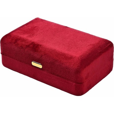 Nefertitis šperkovnice cestovní červený NF47003