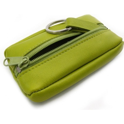 Arwel Kožená klíčenka 619-2418 světle zelená