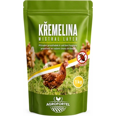 Obohacená křemelina pro drůbež AGF Galimite Layer 1 kg