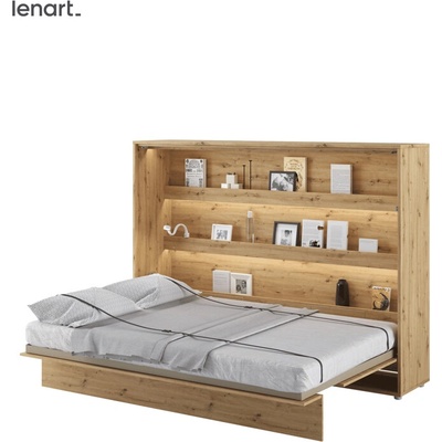 Dig-net náb ytok Lenart Bed Concept BC-04 Sklápacia dub artisan