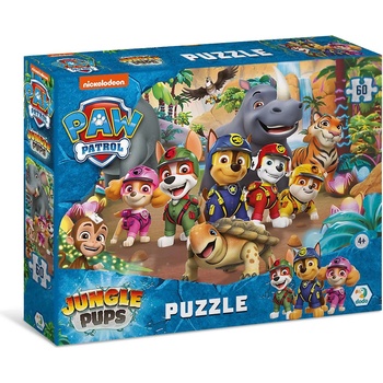 dodo Пъзел DoDo от 60 части - Пес Патрул в джунглата (200523)
