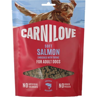 CARNILOVE Soft Small Bite pre dospelých psov losos s tymianom 200 g