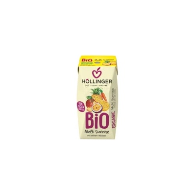 Höllinger Sunrise džus multivitamín 200 ml