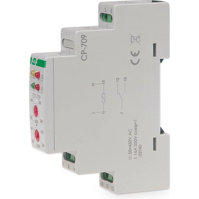 CP-709 - Napäťové relé, 50-450V, 16A