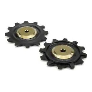 Enduro Bearings Ролки за заден дерайльор Enduro лагер 12 зъба XD15 Керамични Хибридни (графит)