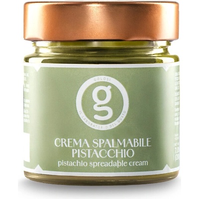 Golosi pistáciový krém 41% Crema spalmabile con 41% di pistacchio 200 g