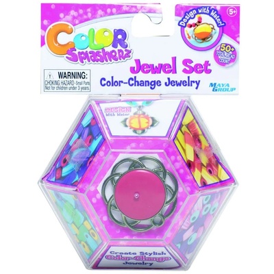 Felyx Toys Творчески комплект Felyx Toys - Color Splashers, Направи си сам бижута (56500EU)