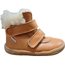 Pegres Barefoot SBF42 dětské zimní boty hnědé