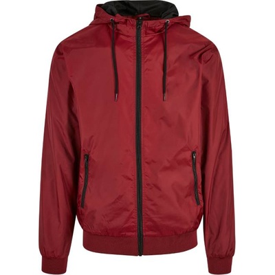 Build Your Brand ИЗГРАДЕТЕ СВОЯТА МАРКА ОТ 016 / Мъжка ветровка - бордо/черна s (56001682601)