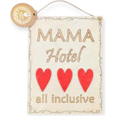 Dekorace z Řečice Cedulka mama Hotel
