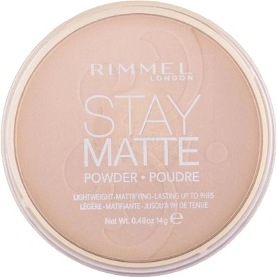 Rimmel Stay Matte Powder 14 g пудра 003 Peach Glow
