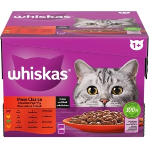 Whiskas капсули Класически избор сос 24 x 85 г