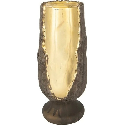 Eurolamp Svietnik 25x11 cm zlatý/hnedý 752-25047