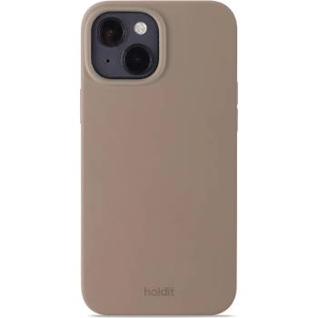 Image 1 of Holdit Гръб Holdit Silicone Case за iphone 15 - Кафяв