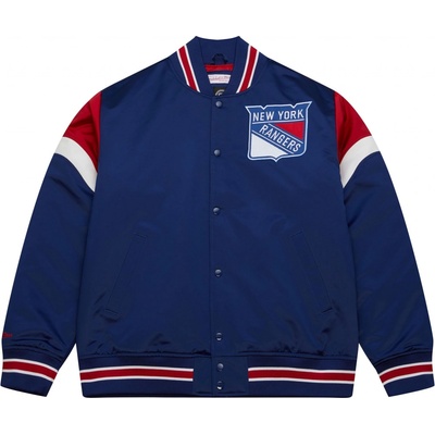 Mitchell & Ness pánská bunda New York Rangers NHL Heavyweight Satin jacket