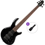Cort C5 Deluxe Basic SET Black 5-струнна бас китара